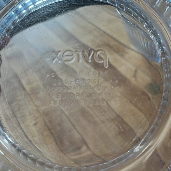 Pyrex Light Blue Ribbed Bowls - Picture 4 of 10